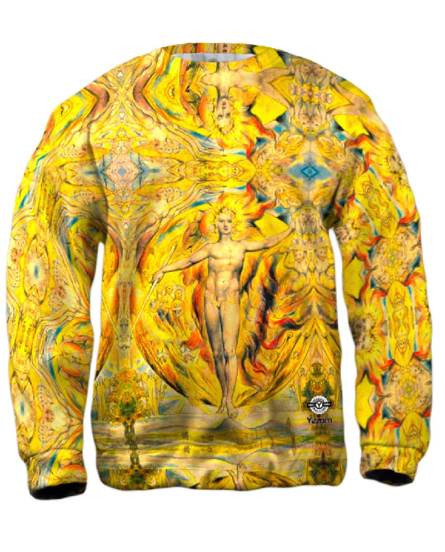 Relaxed Fit Clothing William Blake - "The Sun at His Eastern Gate" (1816)