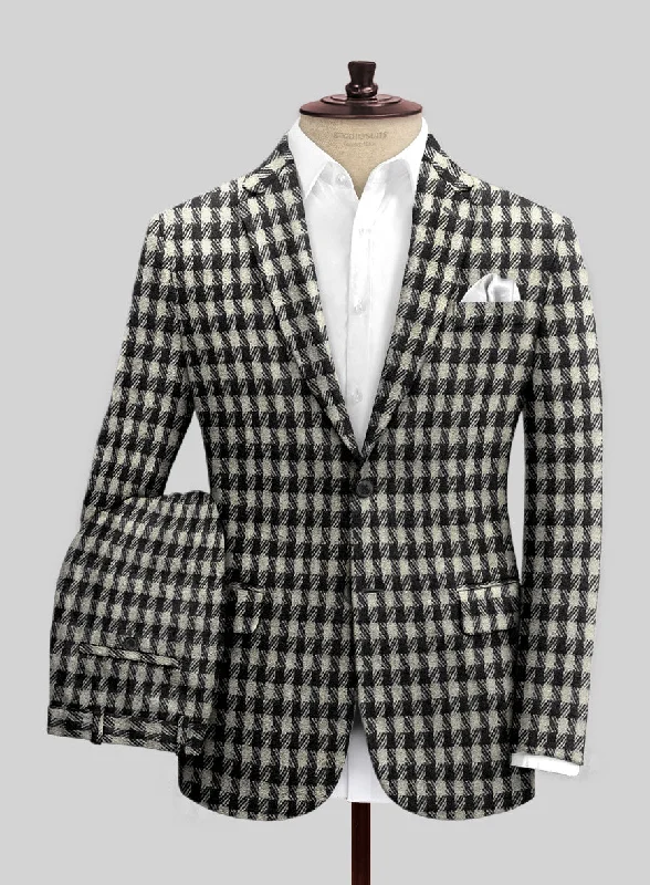 Relaxed Fit Clothing Highlander BW Bold Box Tweed Suit