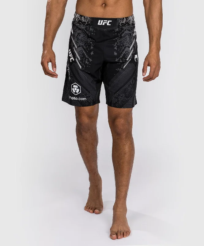 Relaxed T-shirts UFC Adrenaline by Venum Authentic Fight Night Men's Fight Short - Long Fit - Black Relaxed T-shirts UFC Adrenaline by Venum Authentic Fight Night Men's Fight Short - Long Fit - Black