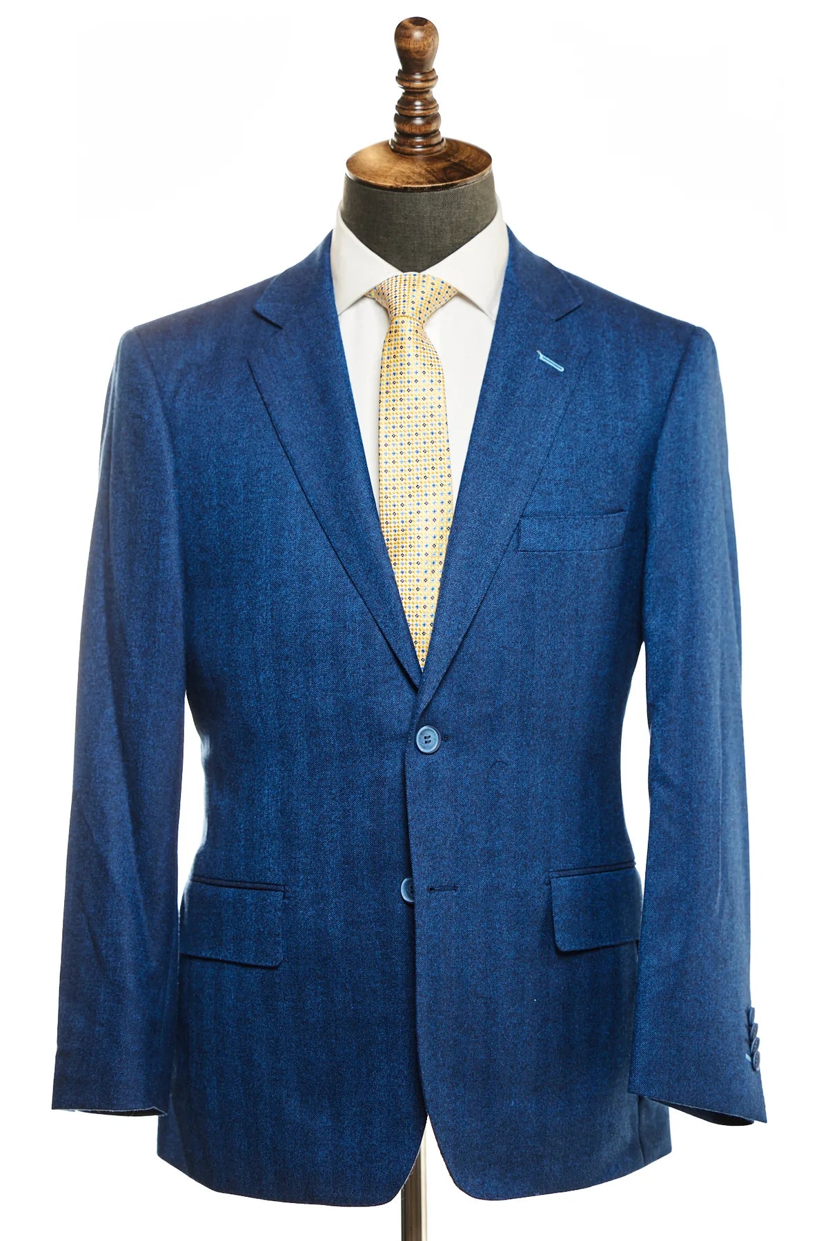 Urban Jackets Classic Fit Blue on Blue Texture Sport Jacket ST-LX-421