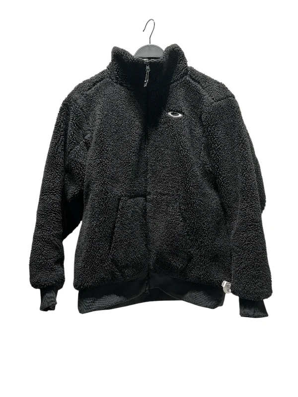 Comfortable Fits OAKLEY/Fleece Jkt/L/Cotton/BLK/