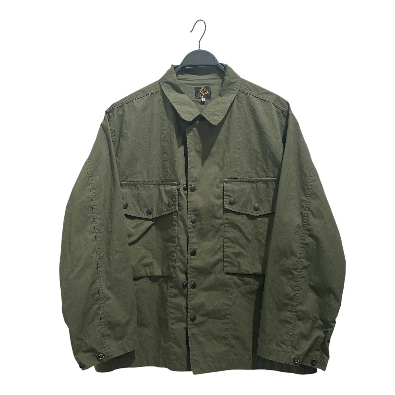 Smart Suits Needles/Military Jkt/M/Cotton/GRN/
