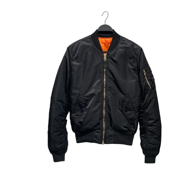 Bold Designs ALPHA INDUSTRIES/Flight Jkt/S/BLK/BOMBER MA-1