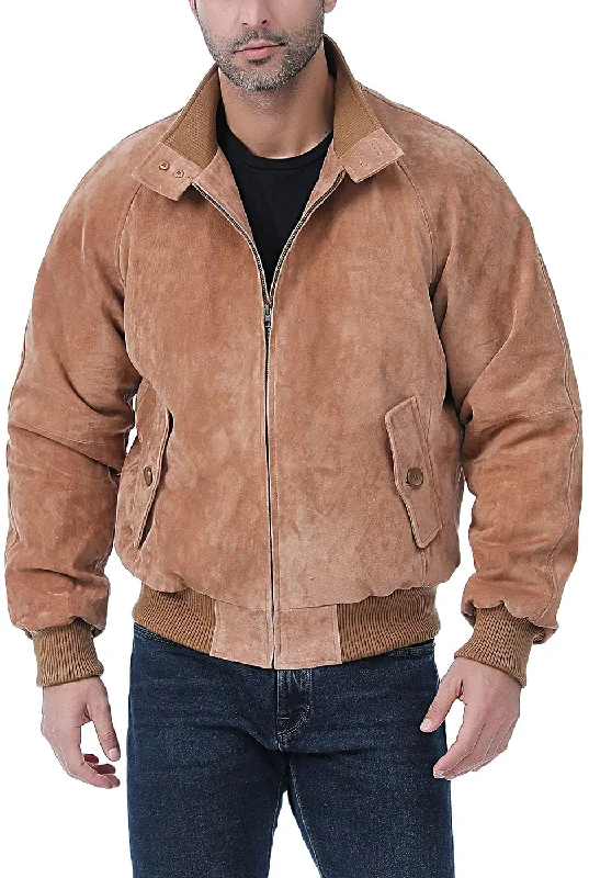 Casual Footwear Landing Leathers Men WWII Suede Leather Bomber Jacket