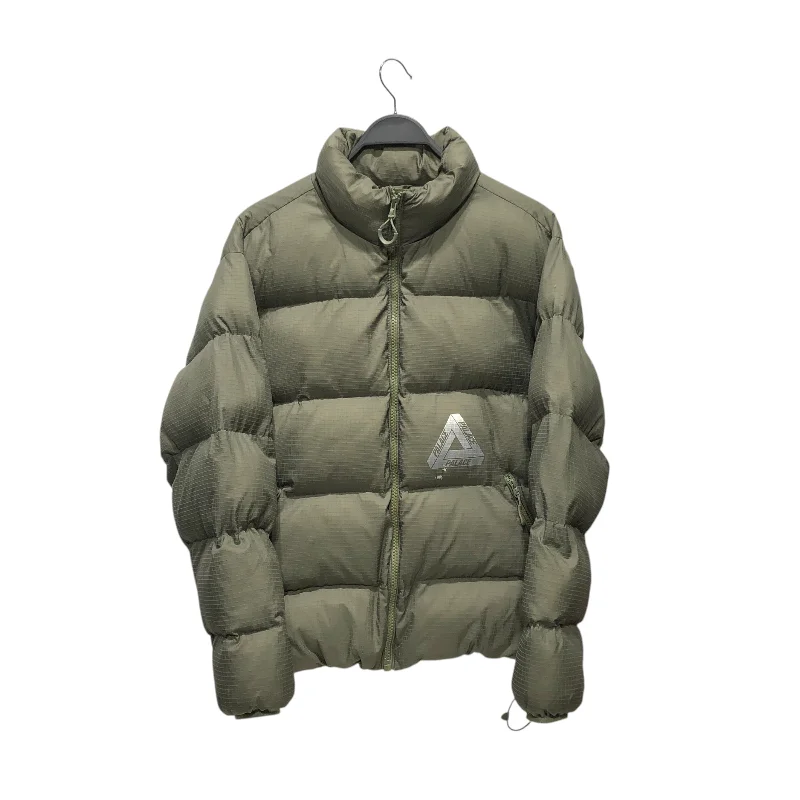 Classic Designs PALACE/Puffer Jkt/S/Nylon/GRN/ripstop puffa olive