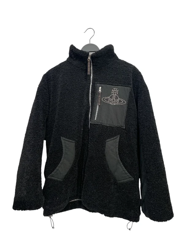 Relaxed Looks Vivienne Westwood MAN/Fleece Jkt/XL/Wool/BLK/