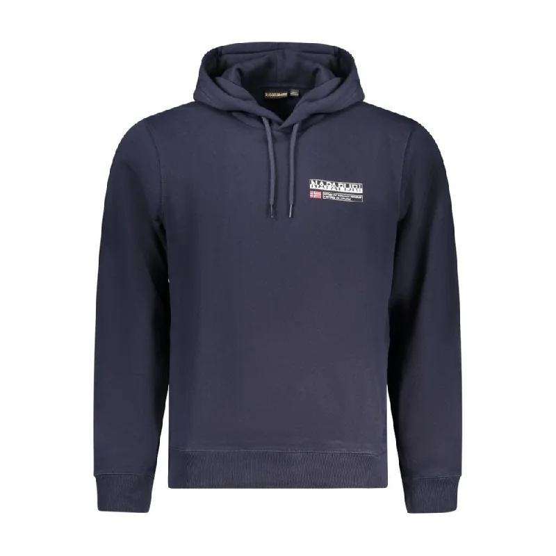 Fashion Jeans Napapijri Blue Cotton Men's Sweater