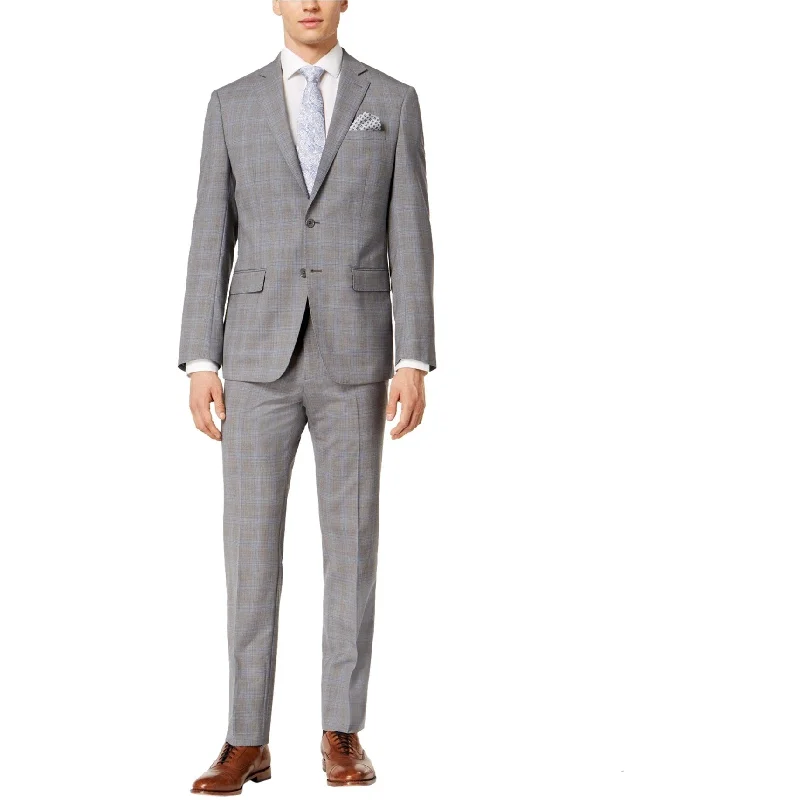 Classic Designs Tallia Mens Orange Two Button Formal Suit, Grey, 40 Short / 33W x UnfinishedL Classic Designs Tallia Mens Orange Two Button Formal Suit, Grey, 40 Short / 33W x UnfinishedL