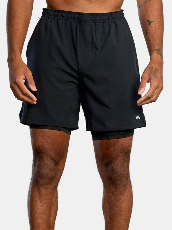 Trendy Shoes Yogger Train 2 In 1 Shorts