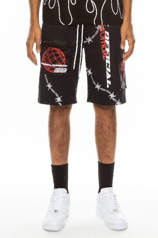 Minimalist Pieces Hype Official Print Shorts