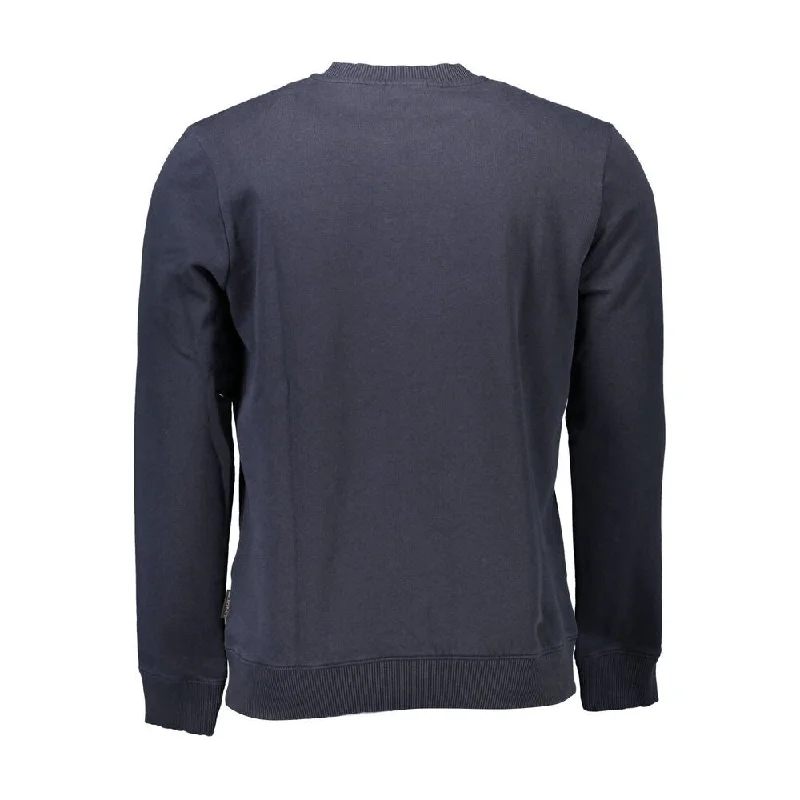 Warm Jackets Napapijri Blue Cotton Men Men's Sweater
