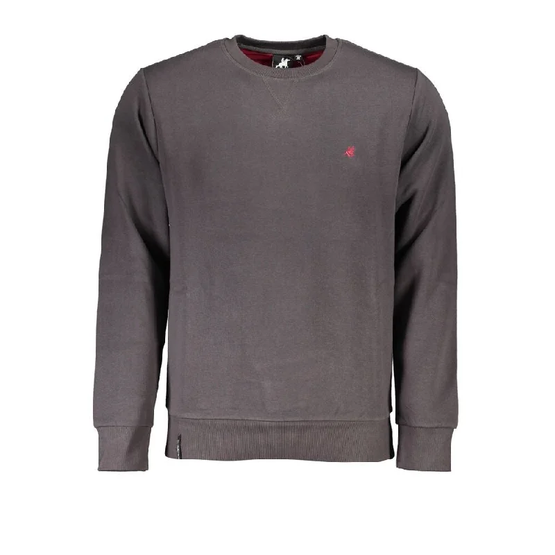 Casual Footwear U.S. Grand Polo Gray Cotton Men's Sweater
