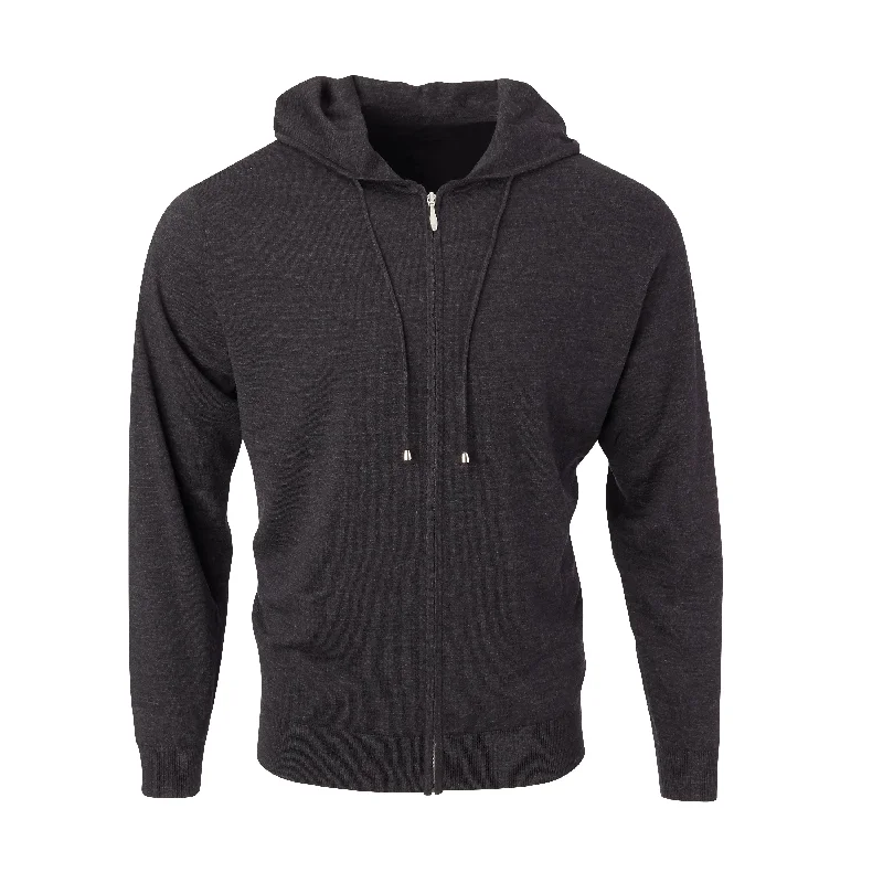 Designer Casuals THE CHITOWN MERINO FULL ZIP HOODIE - IS75708FZ