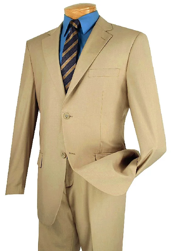 Relaxed Styles (38L) Regular Fit 2 Piece in Beige