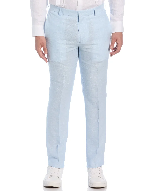 Casual Jackets Delave Linen Flat Front Pant