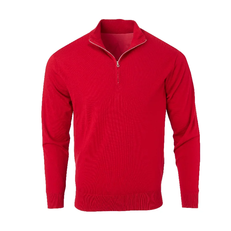 Fashion Jeans THE CHITOWN MERINO HALF ZIP PULLOVER - IS75708HLS