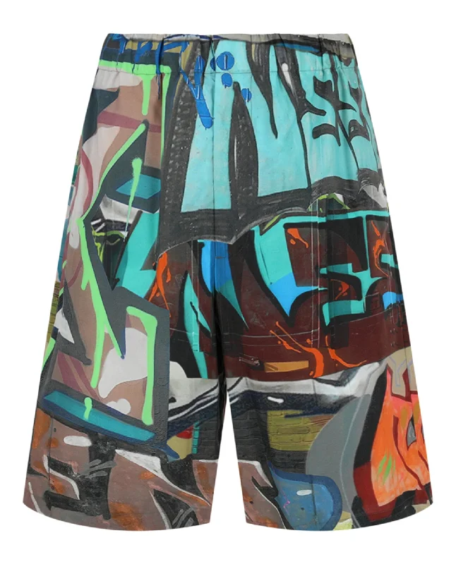 Soft Fabrics Neen Allover Lounge Shorts