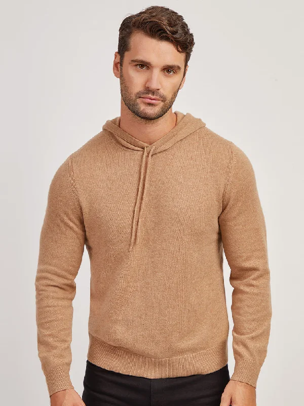 Denim Looks Cashmere Hoodie