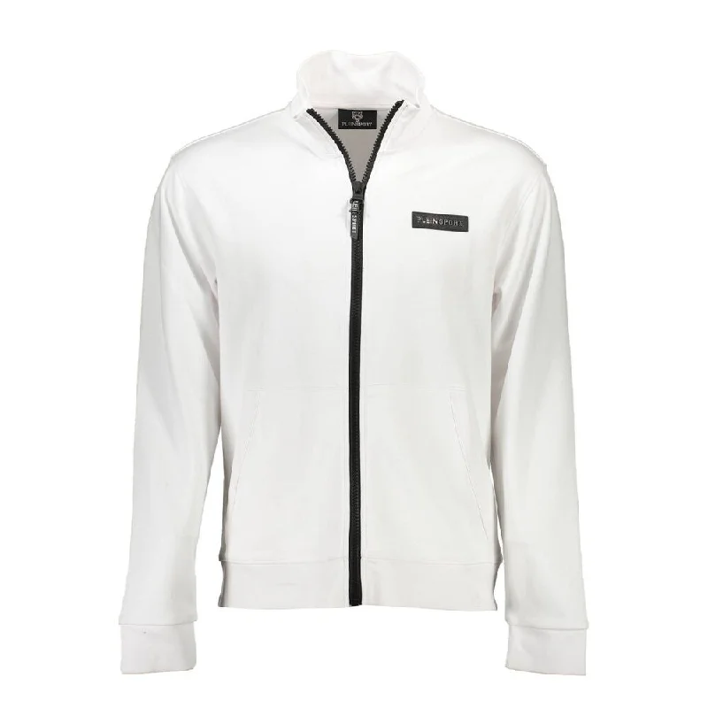 Premium T-shirts Plein Sport White Cotton Men Men's Sweater