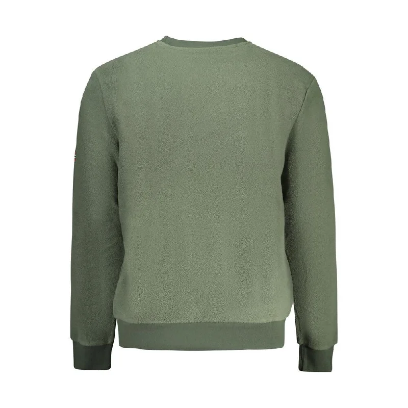 All-Day Wear Norway 1963 Green Polyester Men's Sweater
