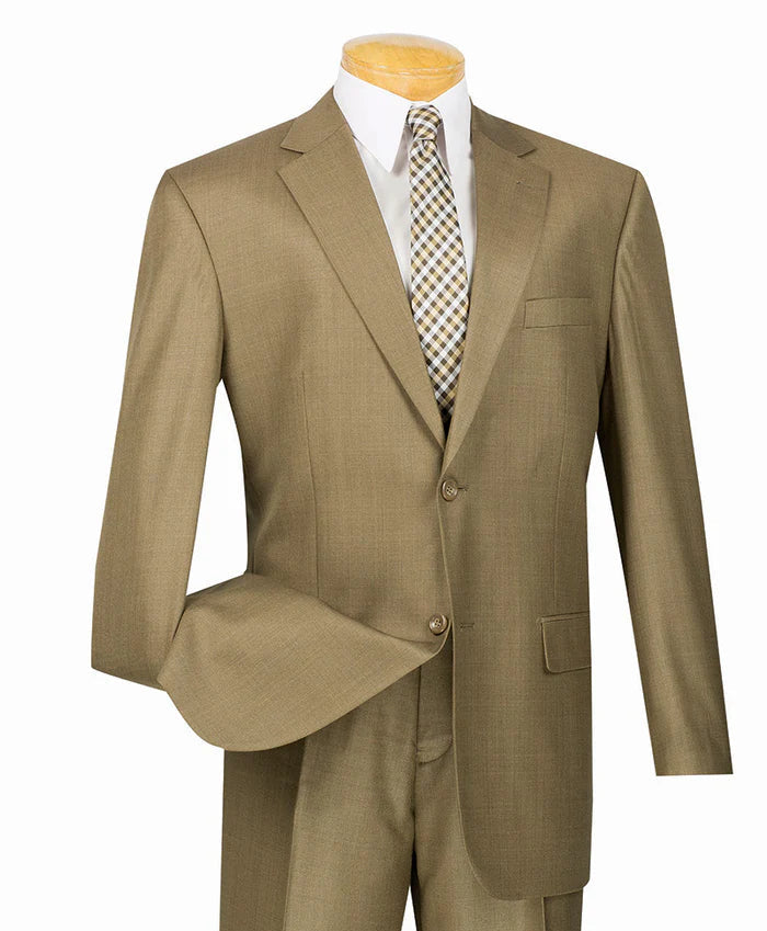 Fashion Bottoms (Blazer 42R) Regular Fit Blazer In Taupe