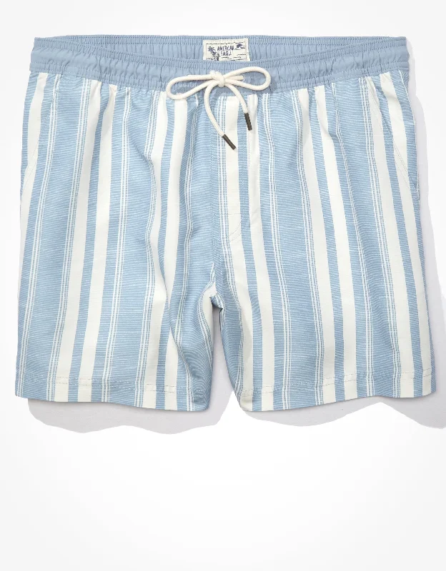 Formal Casuals AE 5.5" Striped Swim Trunk