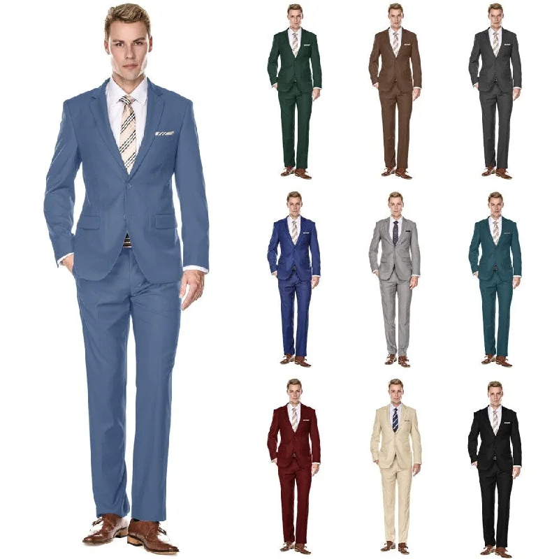 Smart Wear Braveman Men's Classic Fit 2PC Suits