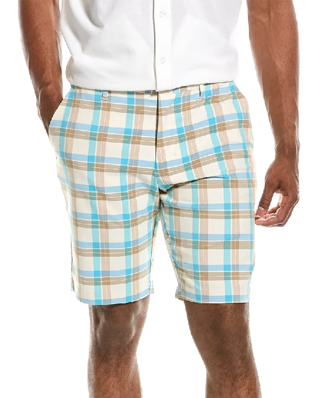 Athletic Tops Tommy Bahama Camberia Driver Plaid Short