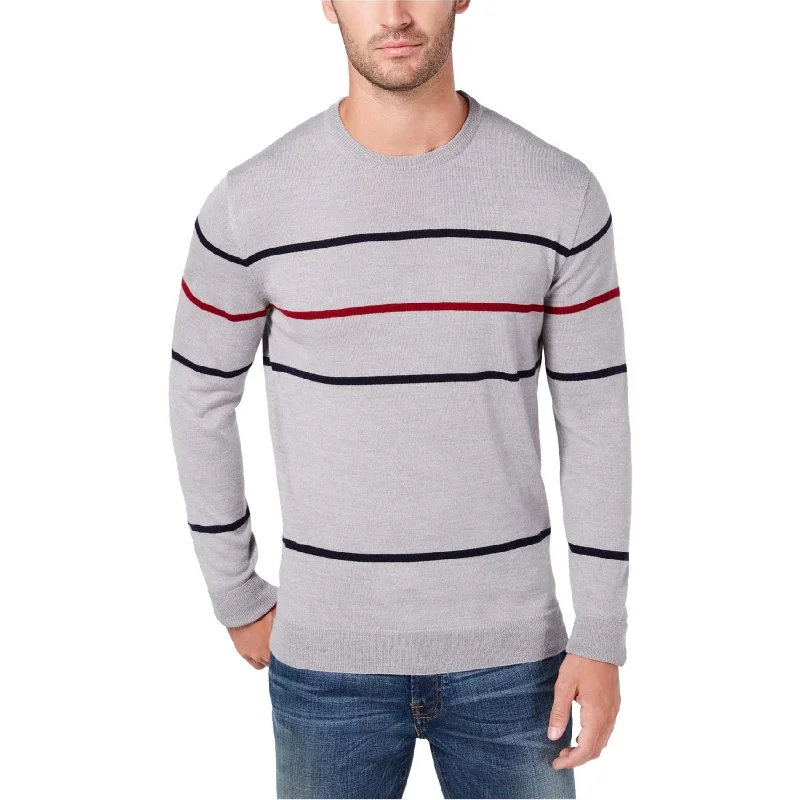 Layered Styles Club Room Mens Pop Stripe Pullover Sweater