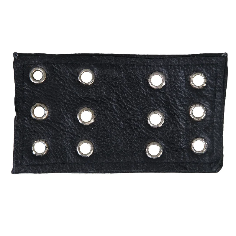 Bold Designs Hot Leathers LHH2001 Black Chap Extender with Eyelets