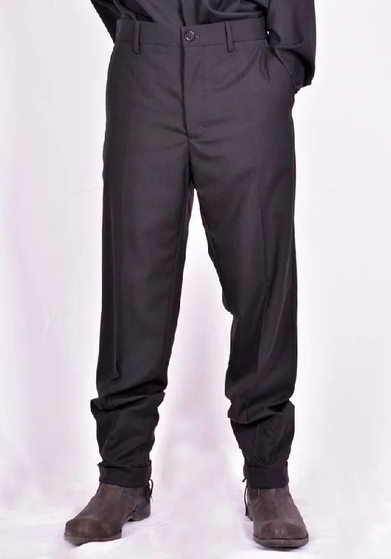 Classic Fits MARNI PUMU0064A0 WOOL TROUSERS BLACK