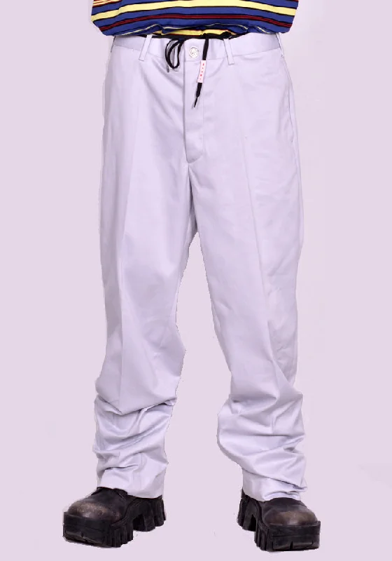 Fashion Pants MARNI PUMU0110A2 TROUSERS ICE GREY