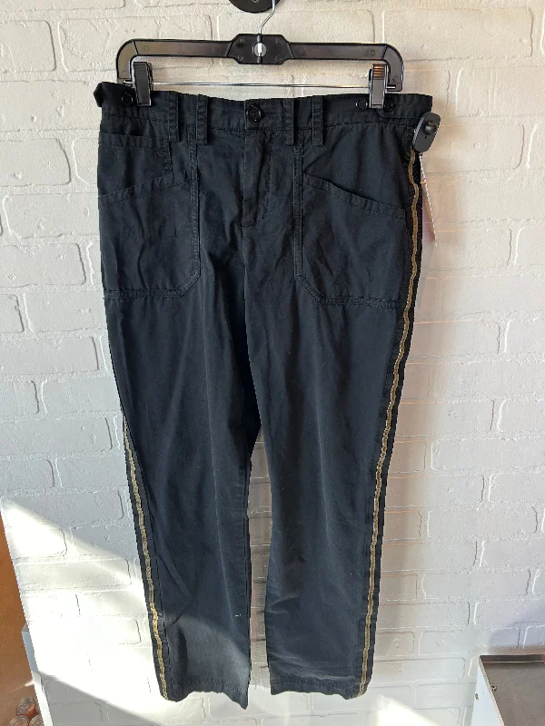 Travel Wardrobe Pants Chinos & Khakis By Zadig And Voltaire In Black & Gold, Size: 8