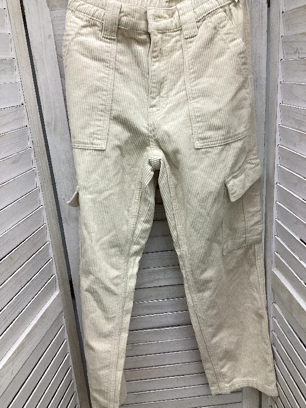 Premium T-shirts Pants Corduroy By Pacsun In Cream, Size: S