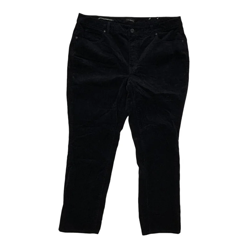 Soft Fabrics Pants Corduroy By Talbots In Navy, Size:16