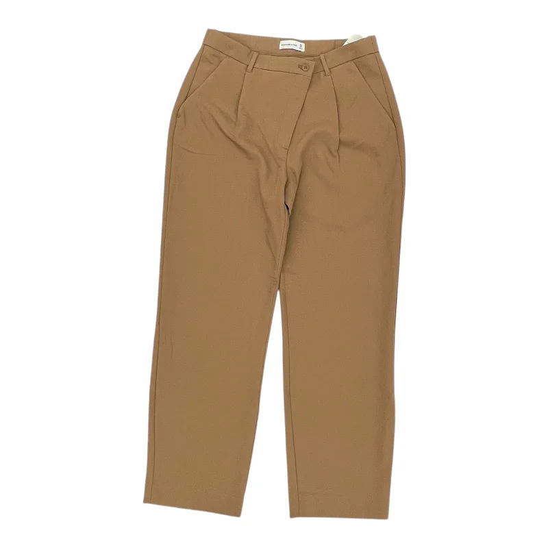 Simple Styles PANTS DRESS by ABERCROMBIE AND FITCH In TAN, Size: 14L