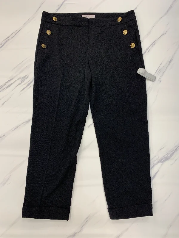 Trendy Sweaters Pants Dress By Loft In Black, Size: 10p