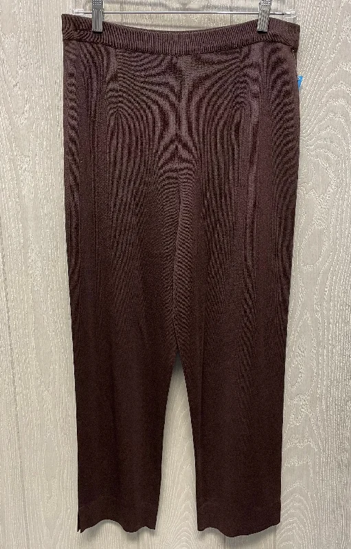 Sports Gear Pants Dress By Misook In Brown, Size: 6
