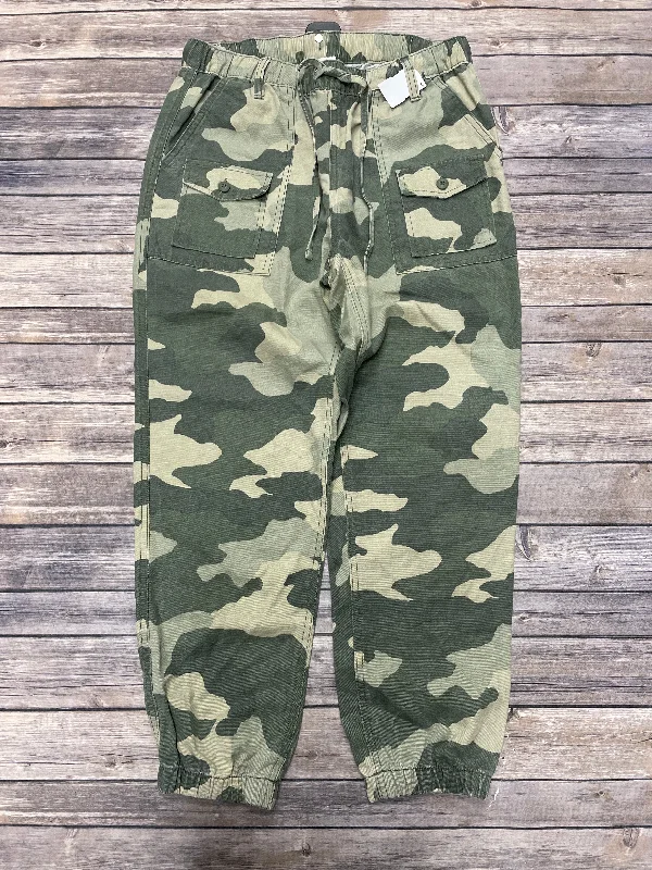 Designer Pieces Pants Joggers By Aerie In Camouflage Print, Size: M