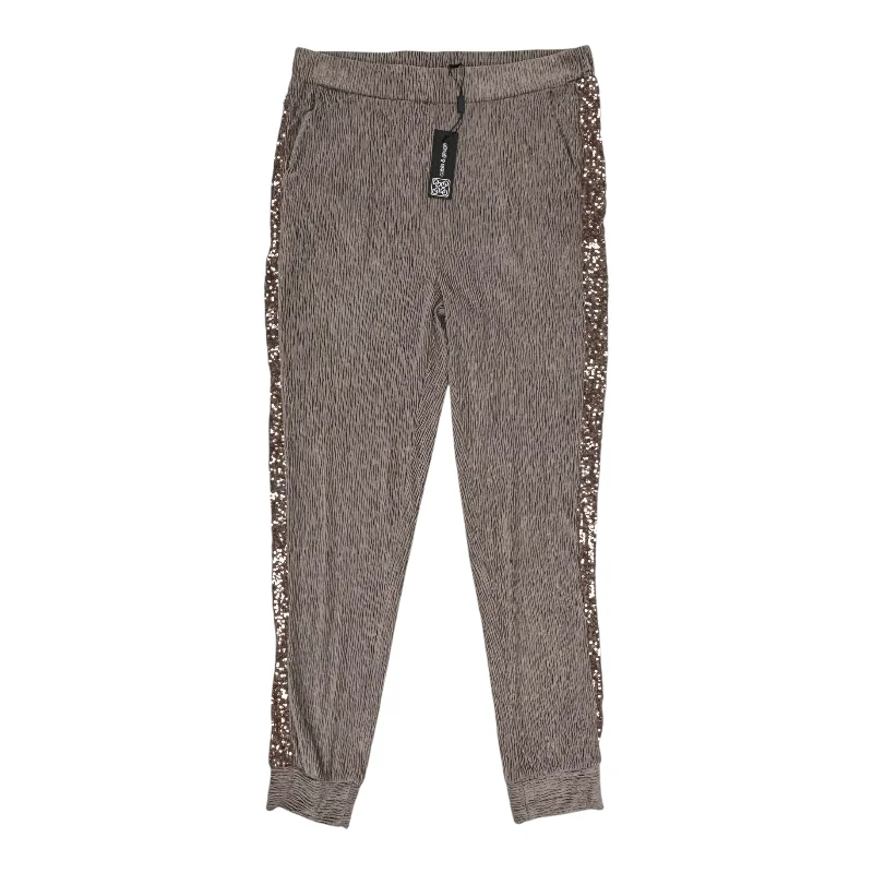 Casual Outerwear Pants Joggers By Cable And Gauge In Mauve, Size:M