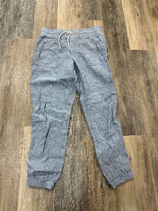 Bold Colors Pants Linen By Athleta In Blue, Size: 6