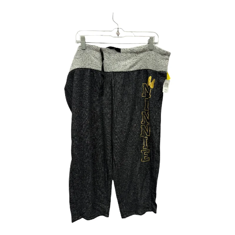 Travel Wear Pants Lounge By Disney Store In Black, Size: Xl