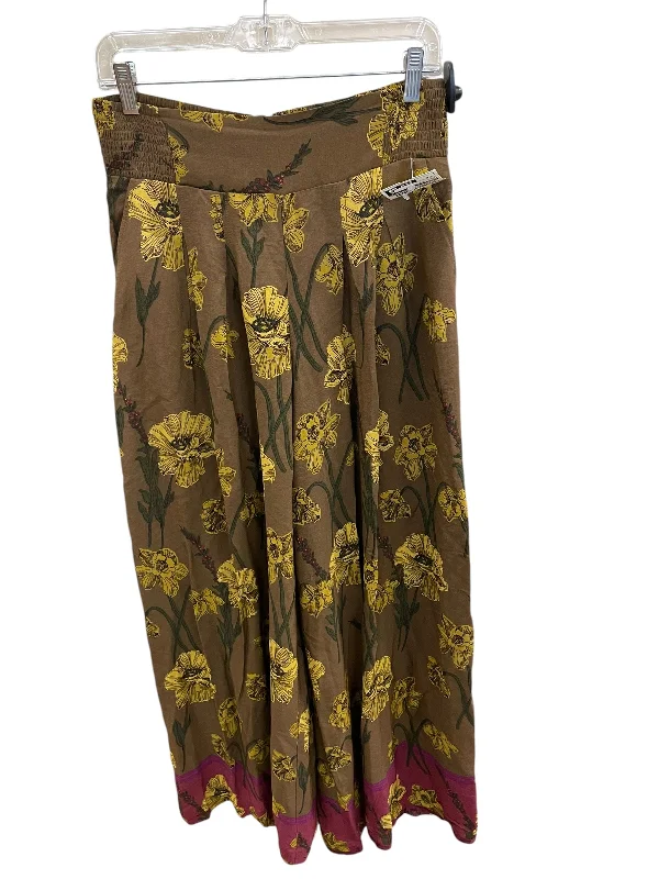 Easygoing Wardrobe Pants Lounge By Maeve In Brown, Size: 4