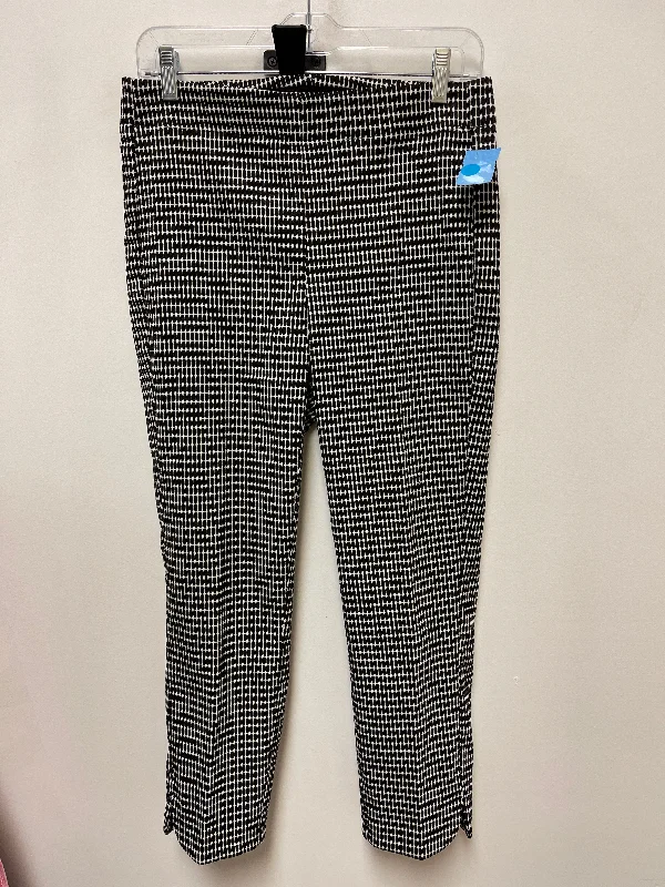 Lightweight Fabrics Pants Other By Tribal In Black & White, Size: 6