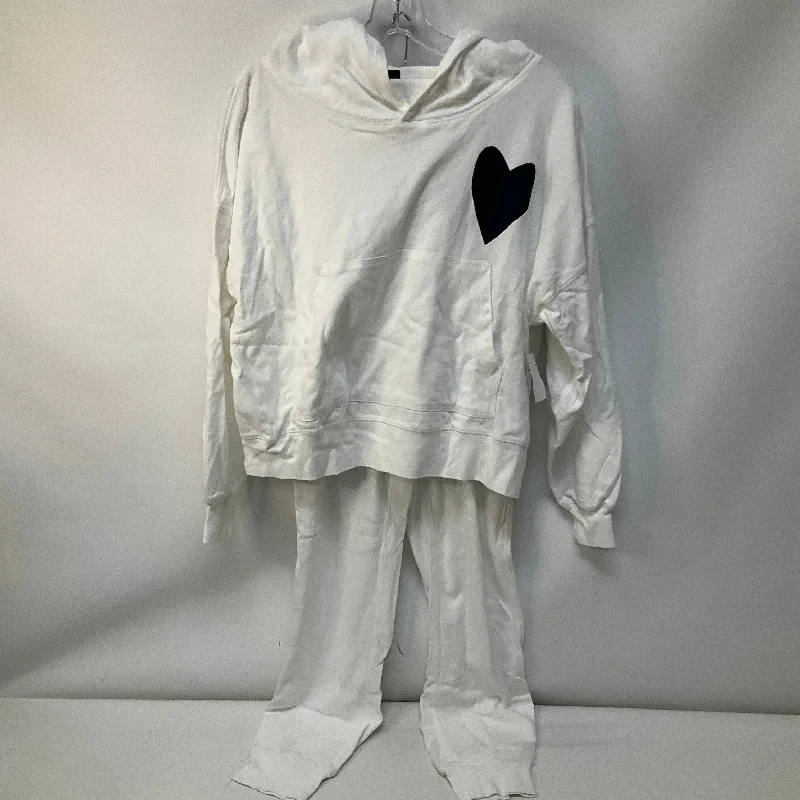 Athletic Outfits Pants Set 2pc By J. Crew In White, Size: Xs