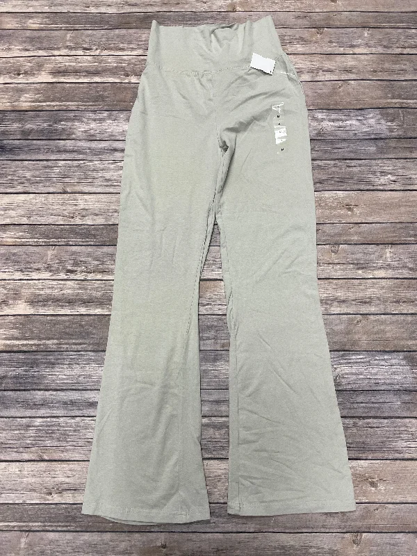 Urban Gear Pants Wide Leg By Cme In Taupe, Size: M