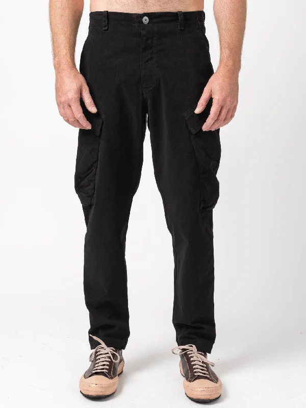Smart Casual Wear Stretch Cargo Regular-Fit Pant