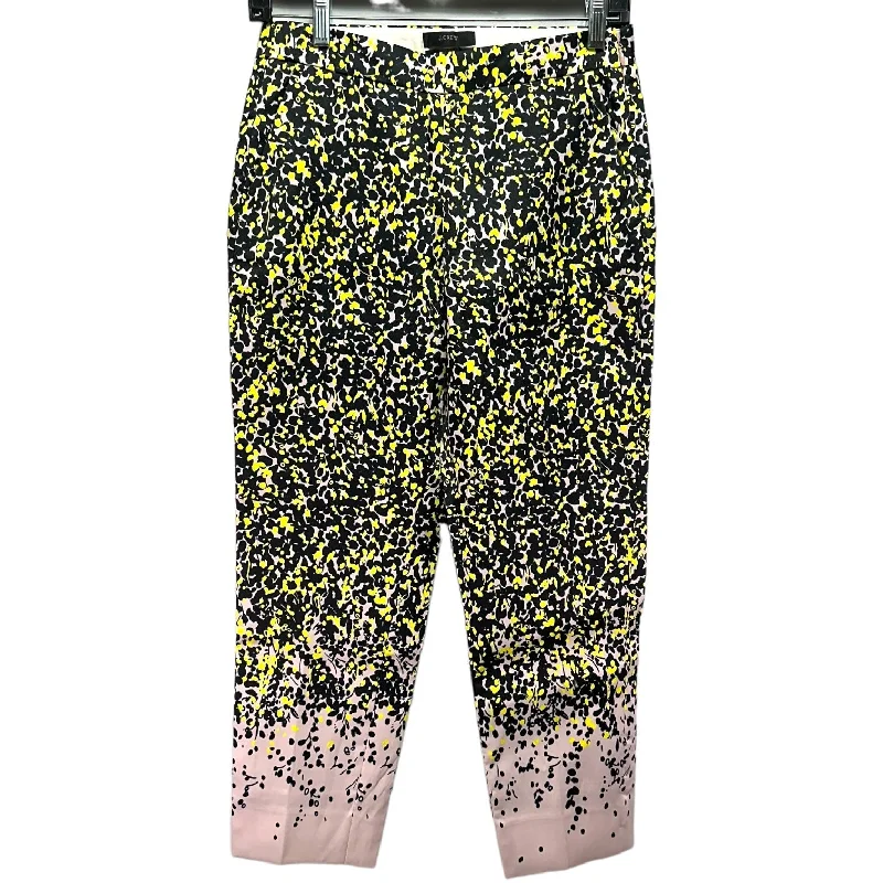 Minimal Apparel Martie Pants Petal Confetti Floral By J. Crew  Size: 2petite