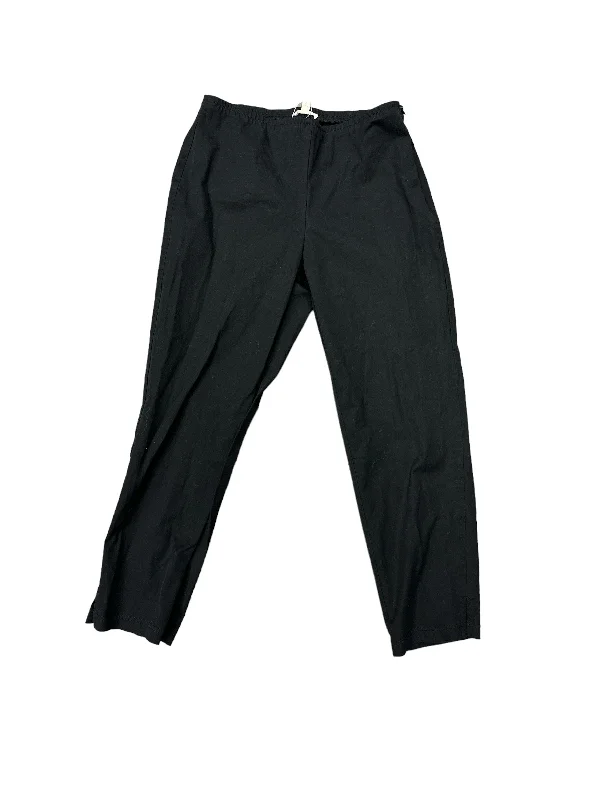 Soft Fabrics Pants Cropped By Eileen Fisher  Size: 6