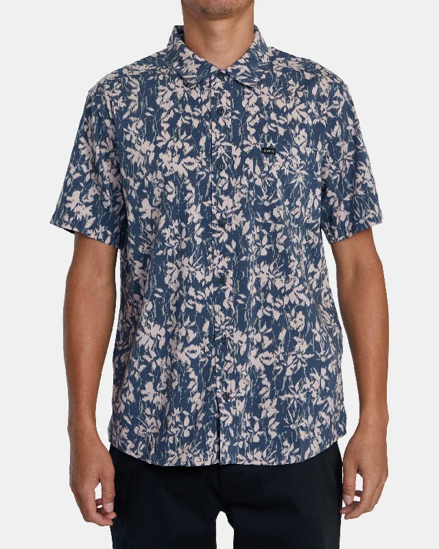 Fashion Bottoms Anytime Short Sleeve Shirt - Pale Mauve